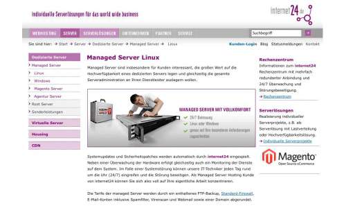 Managed Server im Vergleich - connect-living