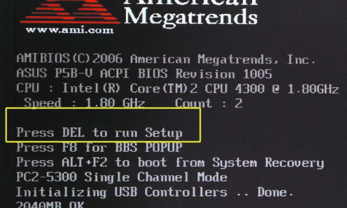 Boot-Reihenfolge im BIOS ändern