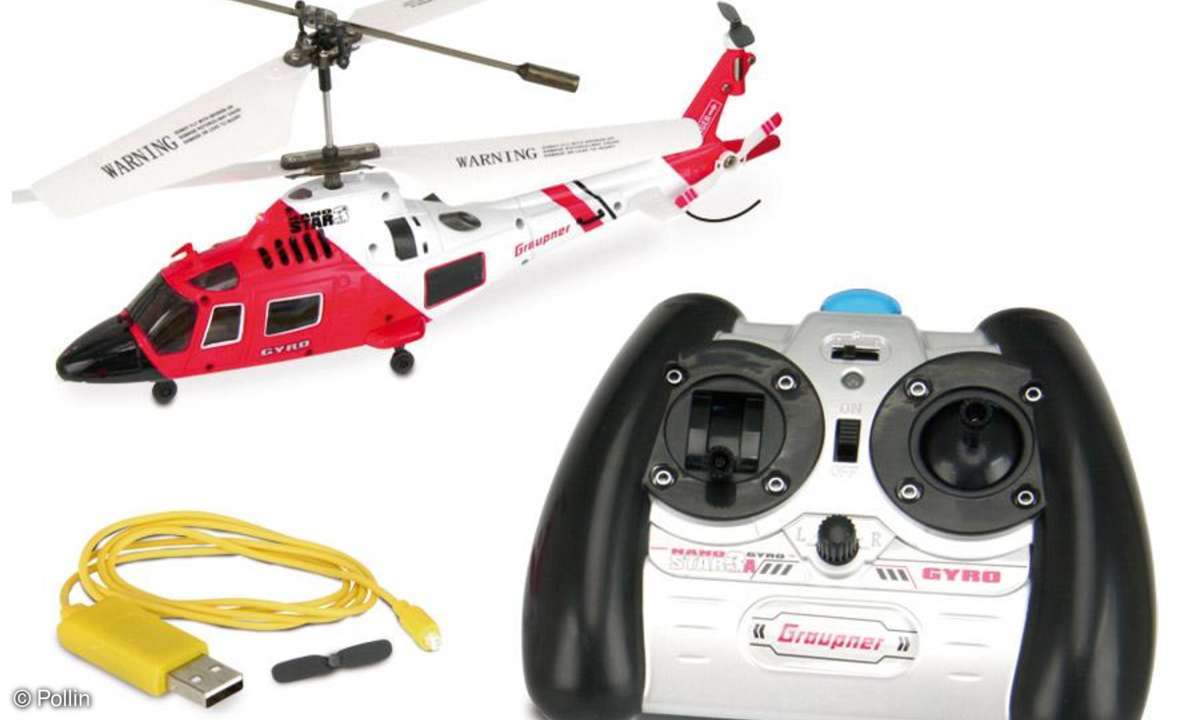 Pollin: Modell-Hubschrauber Graupner Nano Star 3A