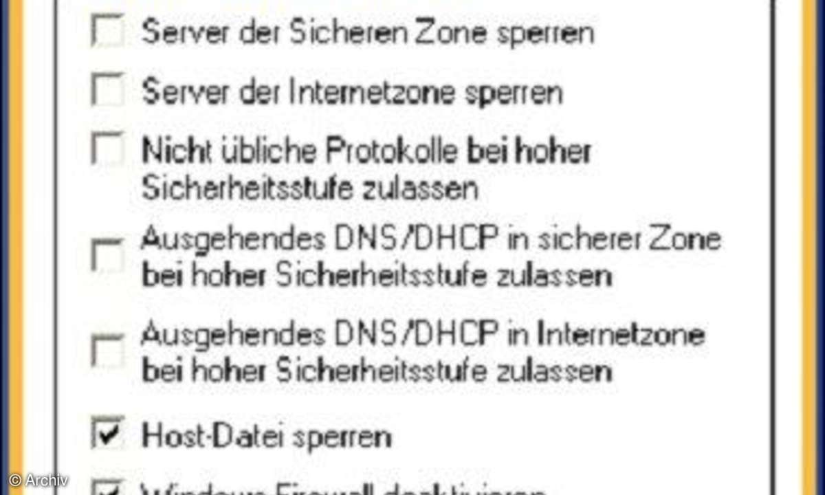 Screenshot Zonealarm