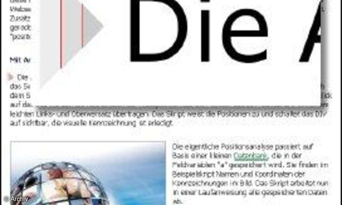 Dreieckstruktur DIV