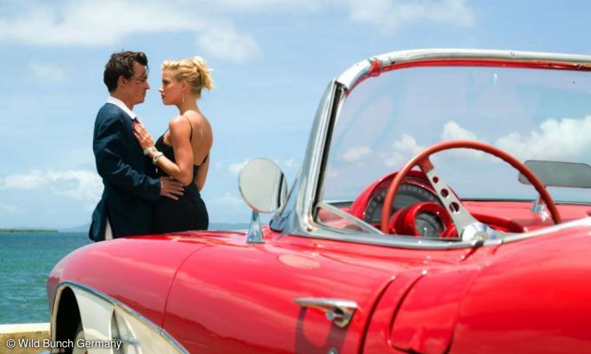 Von außen gesehen scheint es ein perfekter Moment im Leben von Paul Kemp (Johnny Depp) zu sein. Dumm nur, dass sowohl das Auto als auch die Frau (Amber Heard) einem anderen gehören.