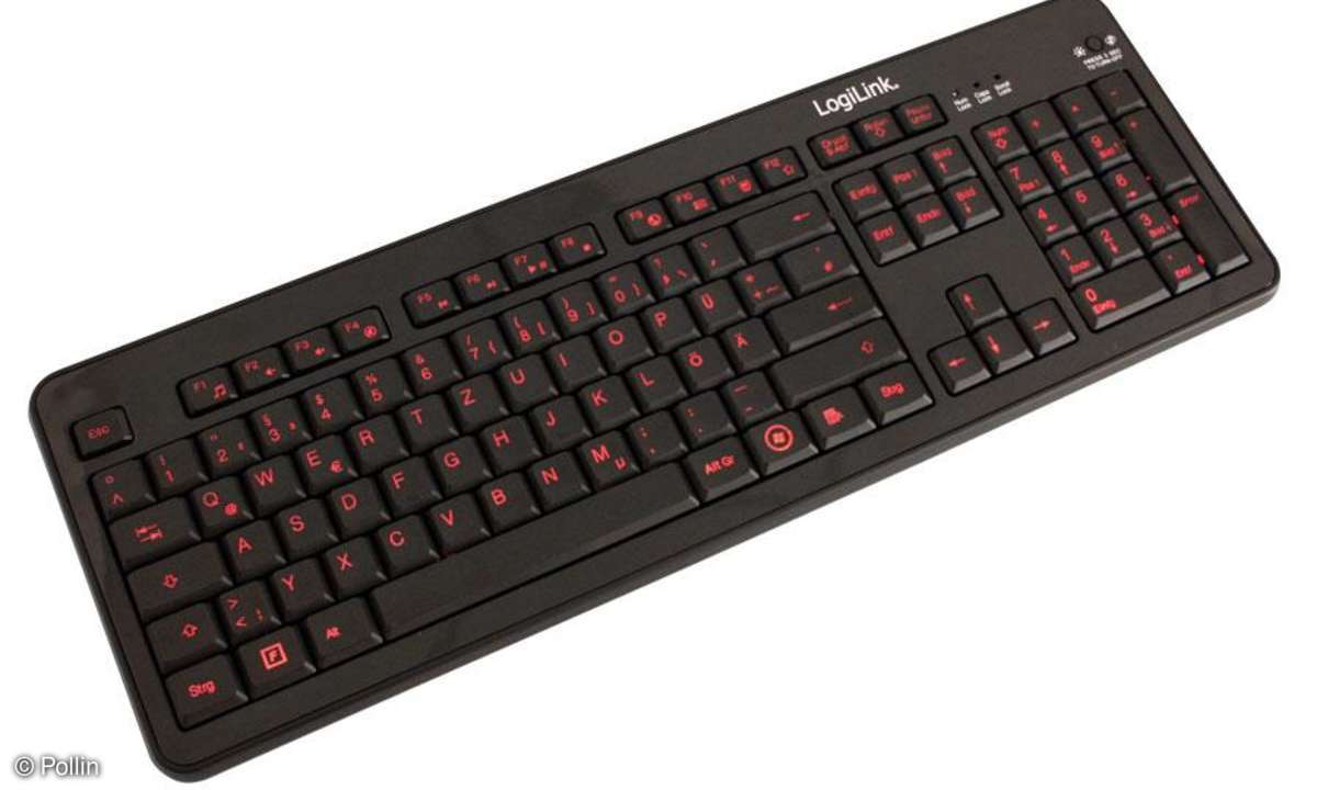 Pollin: Computer-Tastatur Logilink ID0080