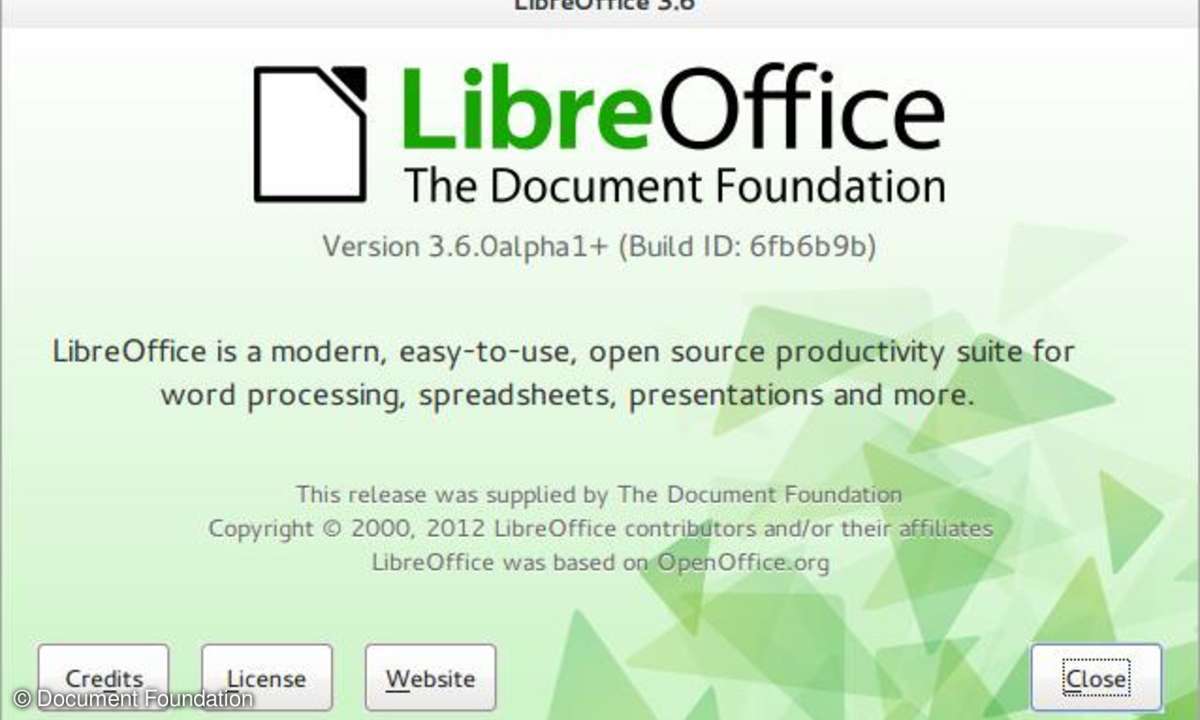 Libre Office 3.6 Update freigegeben