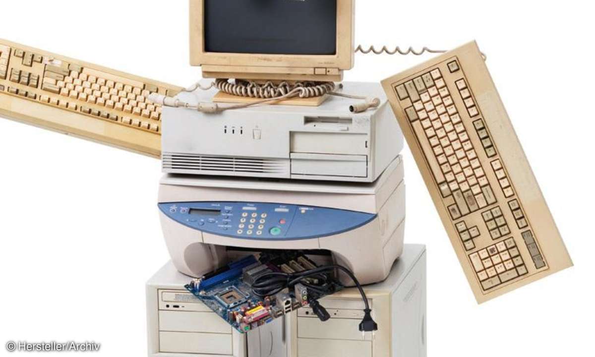roboter, pc, computer