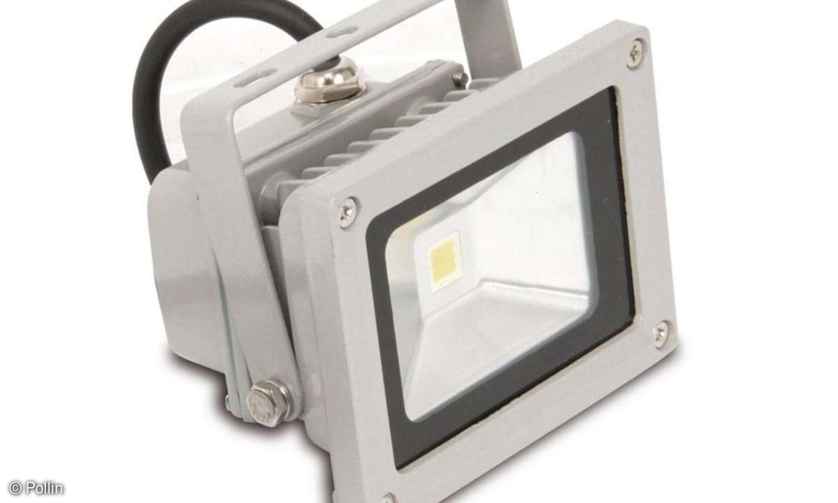 Pollin: LED-Flutlichtstrahler