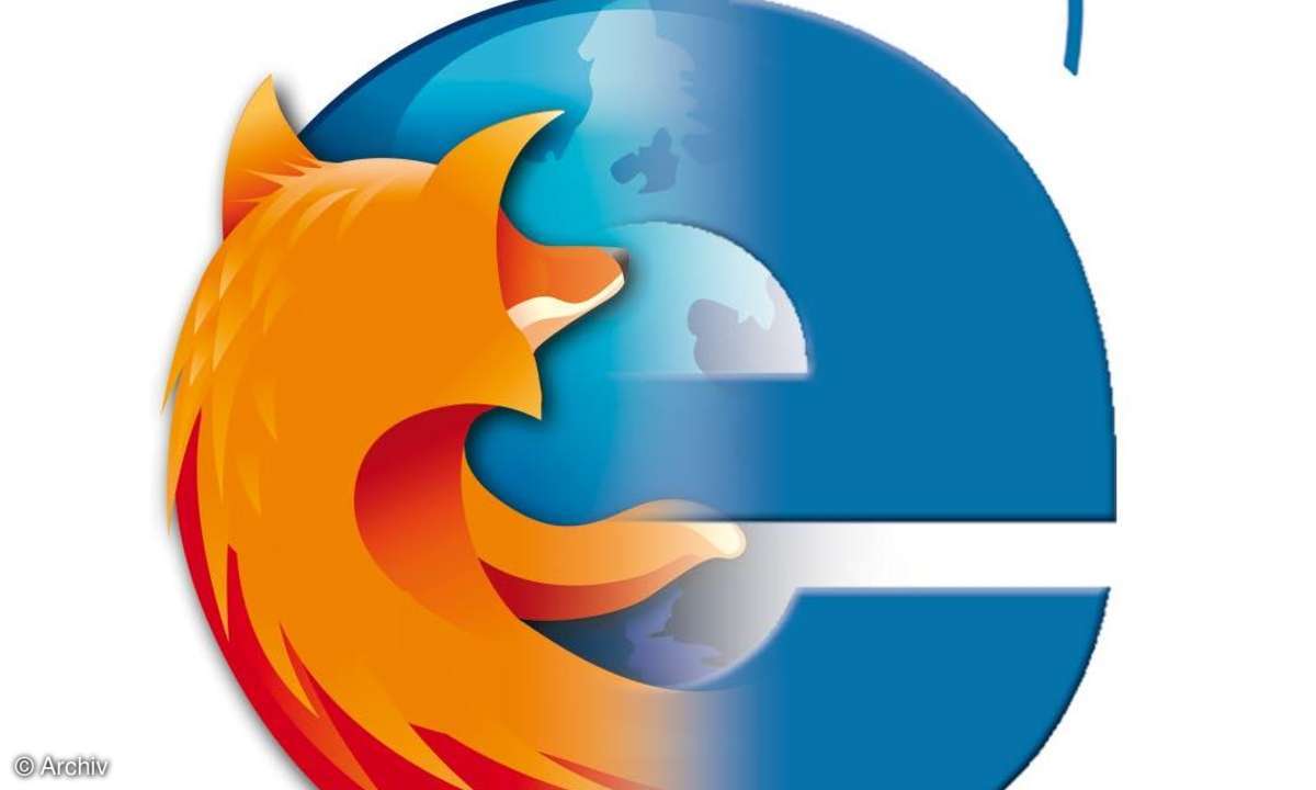 Internet Explorer 8 und Firefox 3