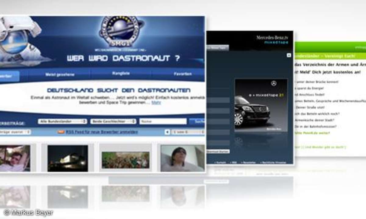 Coole Websites: Dastronauten.de, Pennr.de, Mercedes-Benz.tv