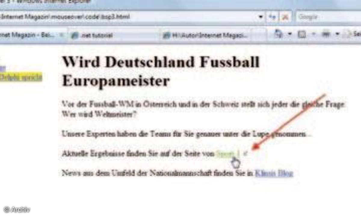 CSS und Layer