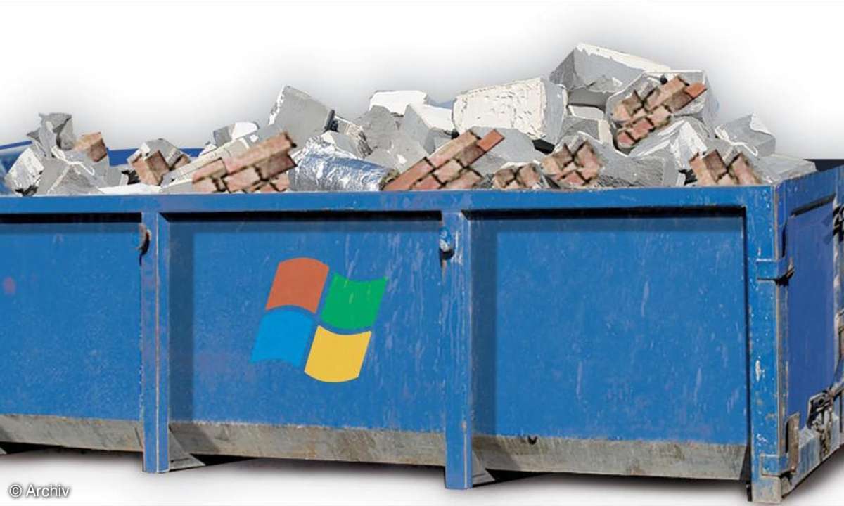 Windows-Müll loswerden