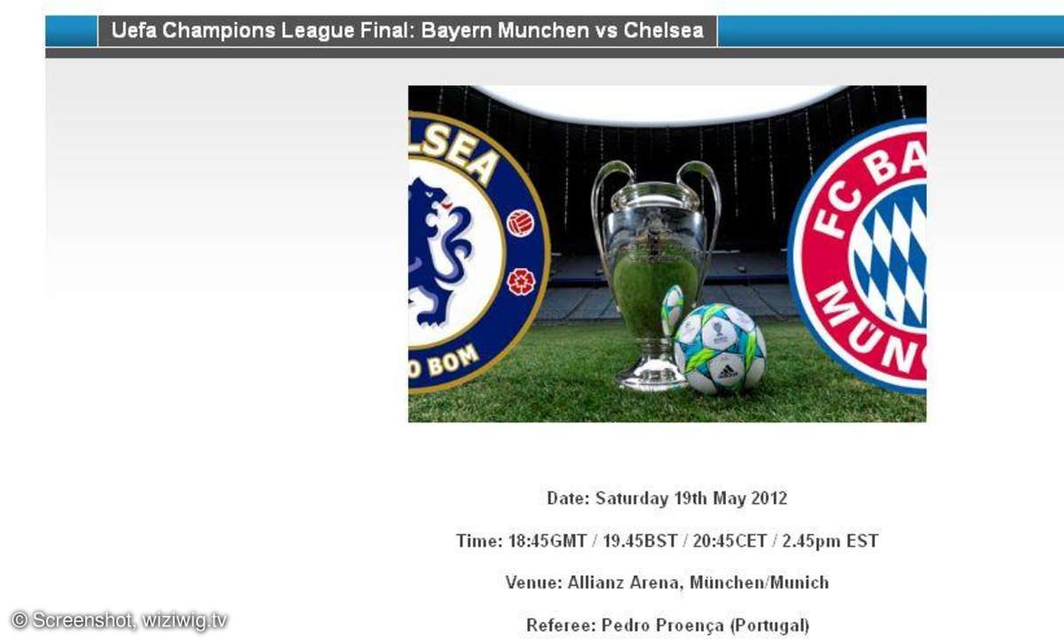 Sie wollen die Bundesliga oder Champions League im Live-Stream sehen?