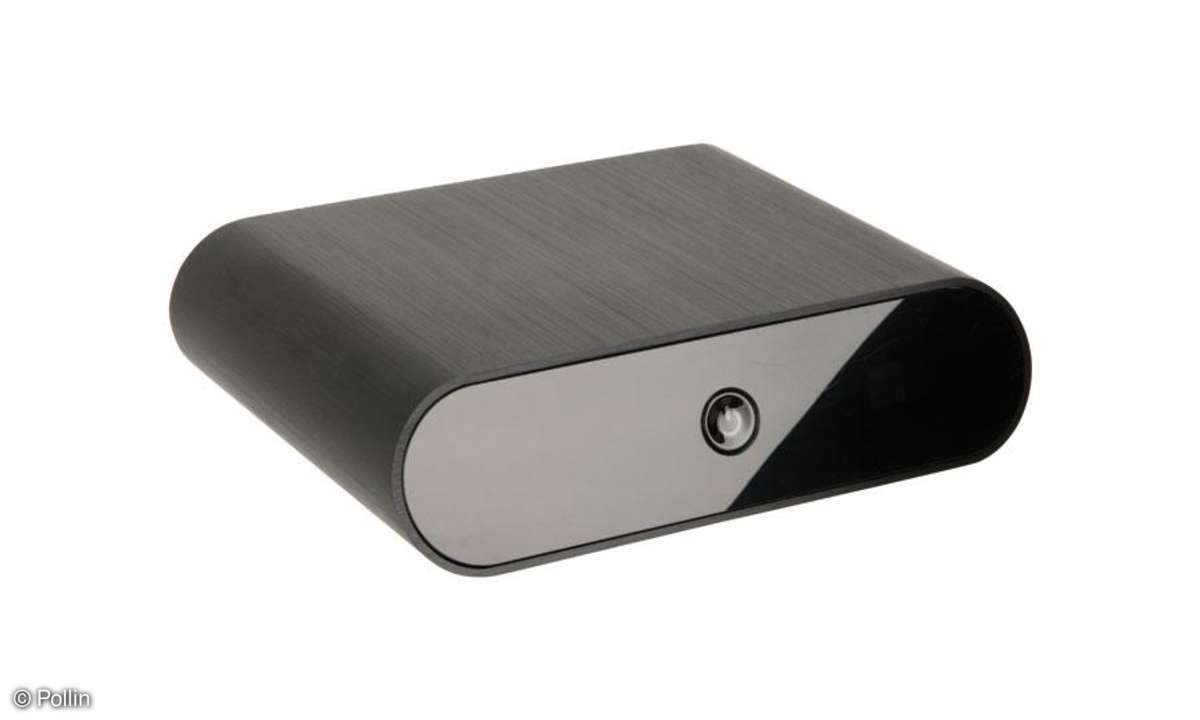 Pollin: FullHD-Mediaplayer mit LAN Hama PN40HD