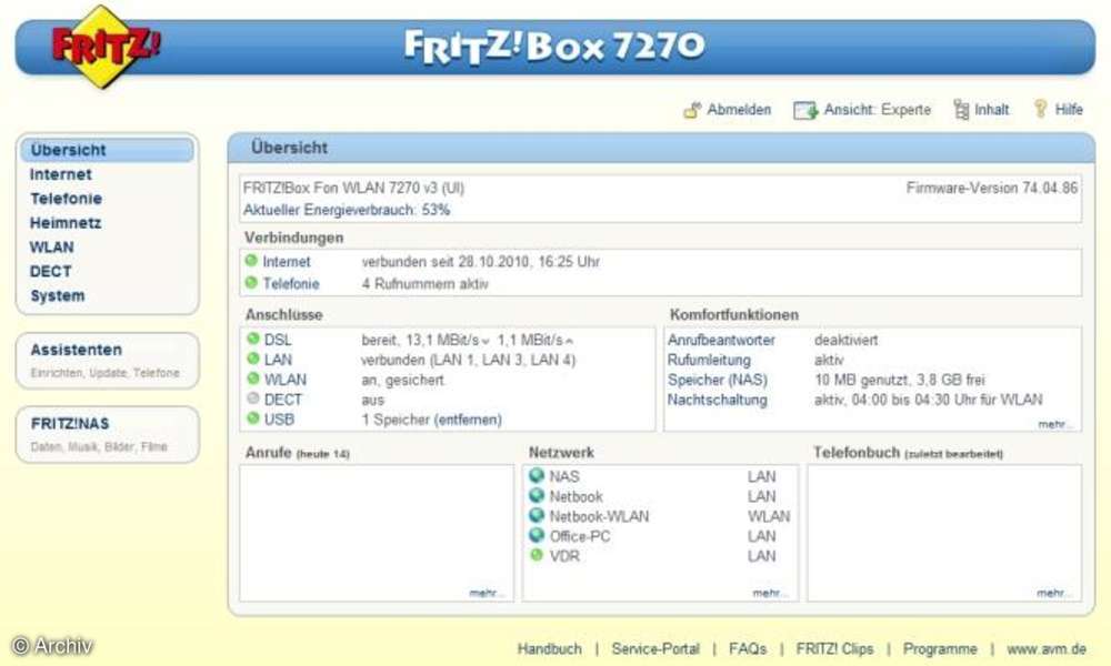Tipps & Tricks zur AVM Fritz!Box connectliving