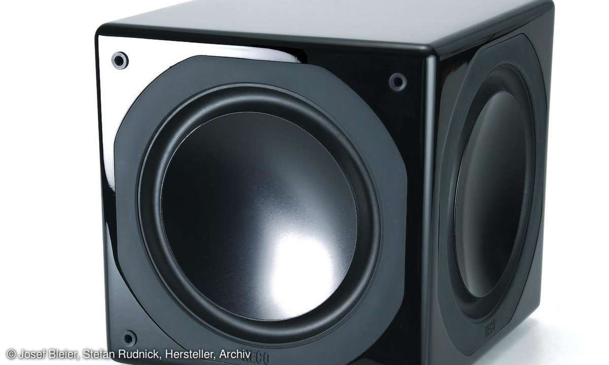 home entertainment, lautsprecher, subwoofer