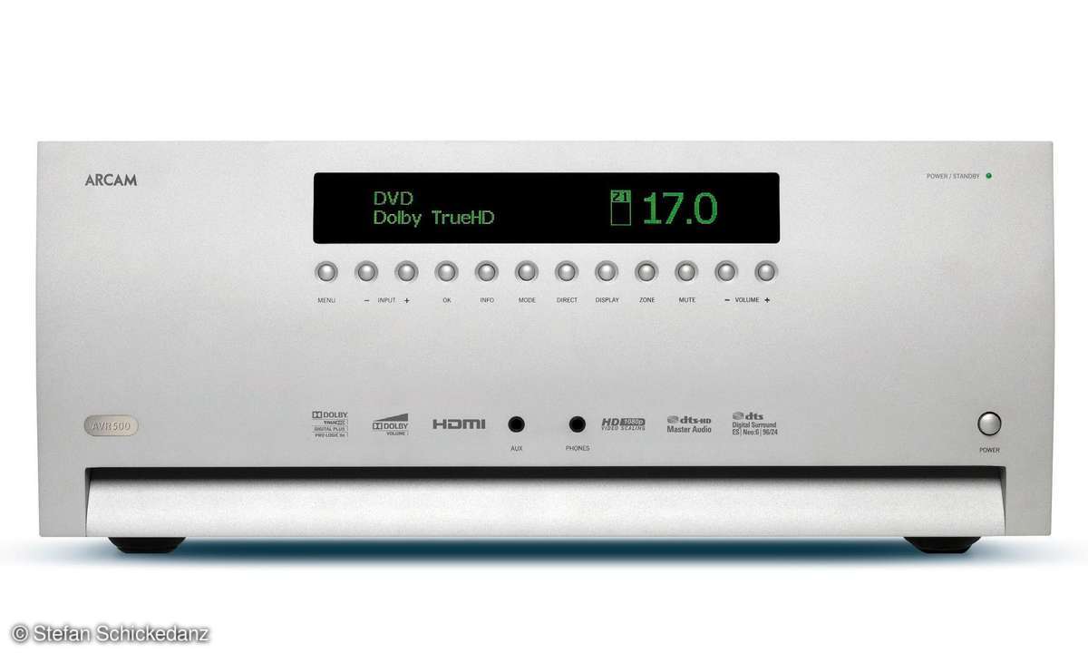 Der Arcam AVR 500 in Bildern