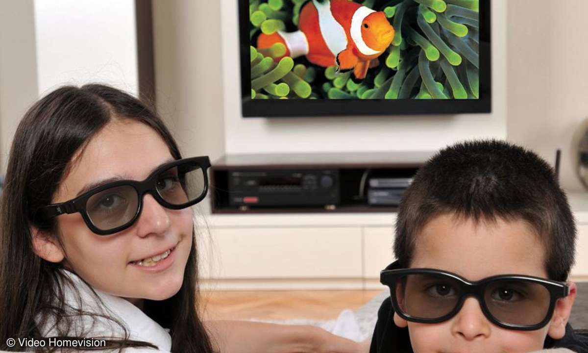 Kinder mit 3D-Brillen
