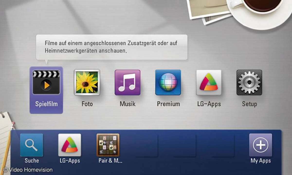 LG-Player-Menü