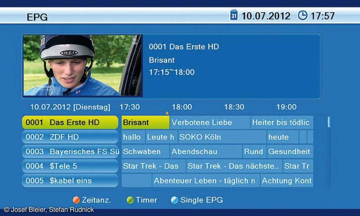 Multi-EPG