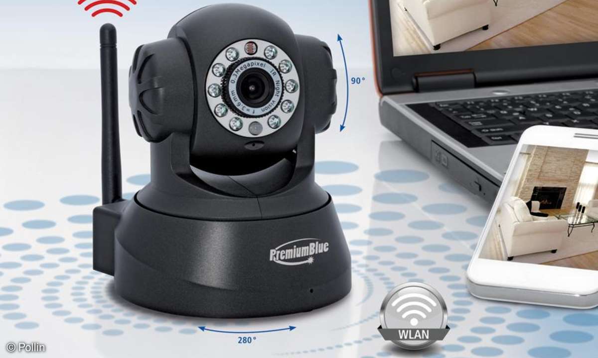Pollin: IP-Kamera Premiumblue PIPC-011