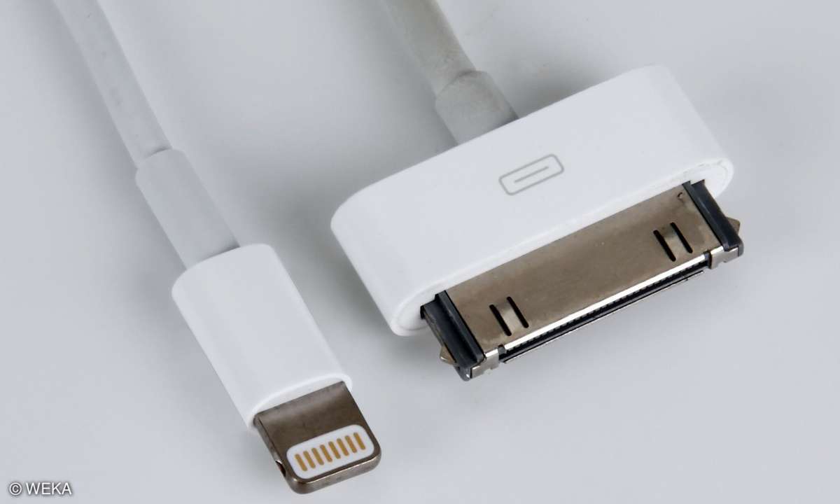 iPhone-5-Anschluss für Lightning-Stecker