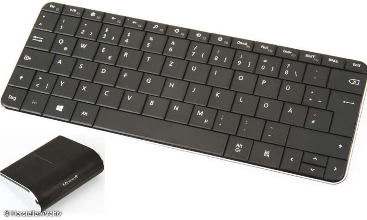 Microsoft Wedge Mouse und Keyboard