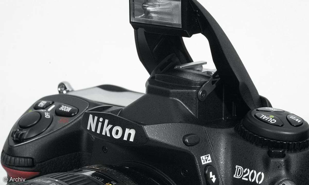 Nikon D200 Blitz