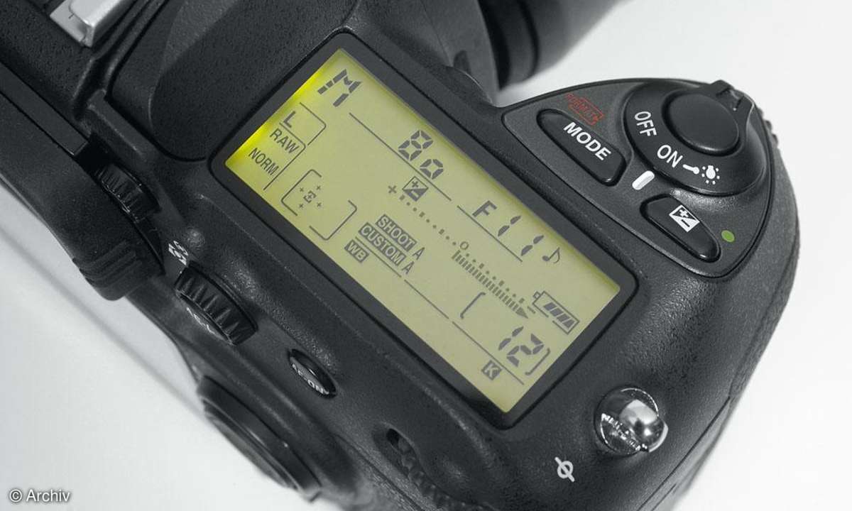 Nikon D200 Display