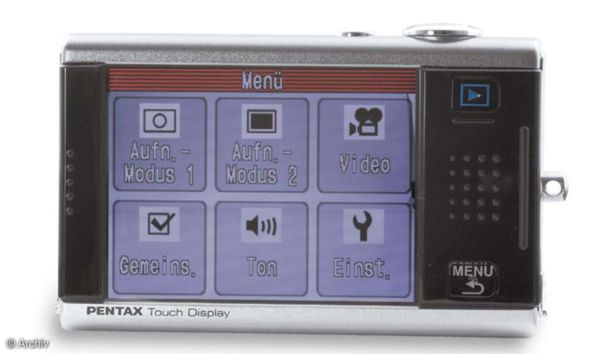 Pentax Optio T10 Rückseite