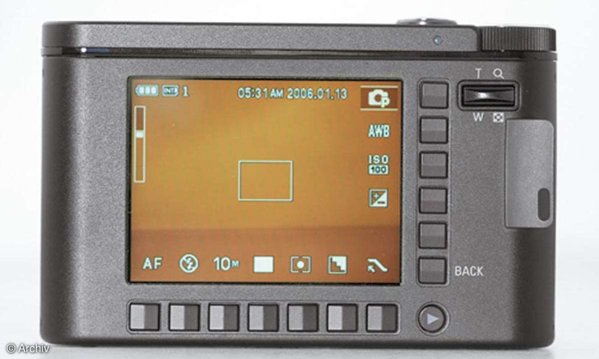 Samsung NV10 Rückseite