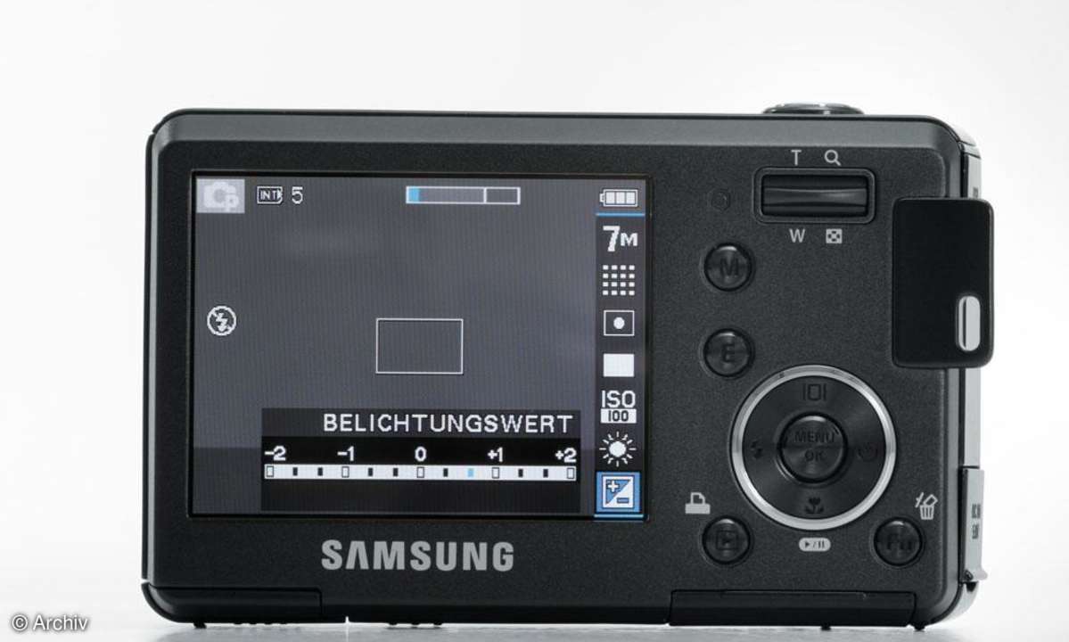 Samsung L77 Bedientasten