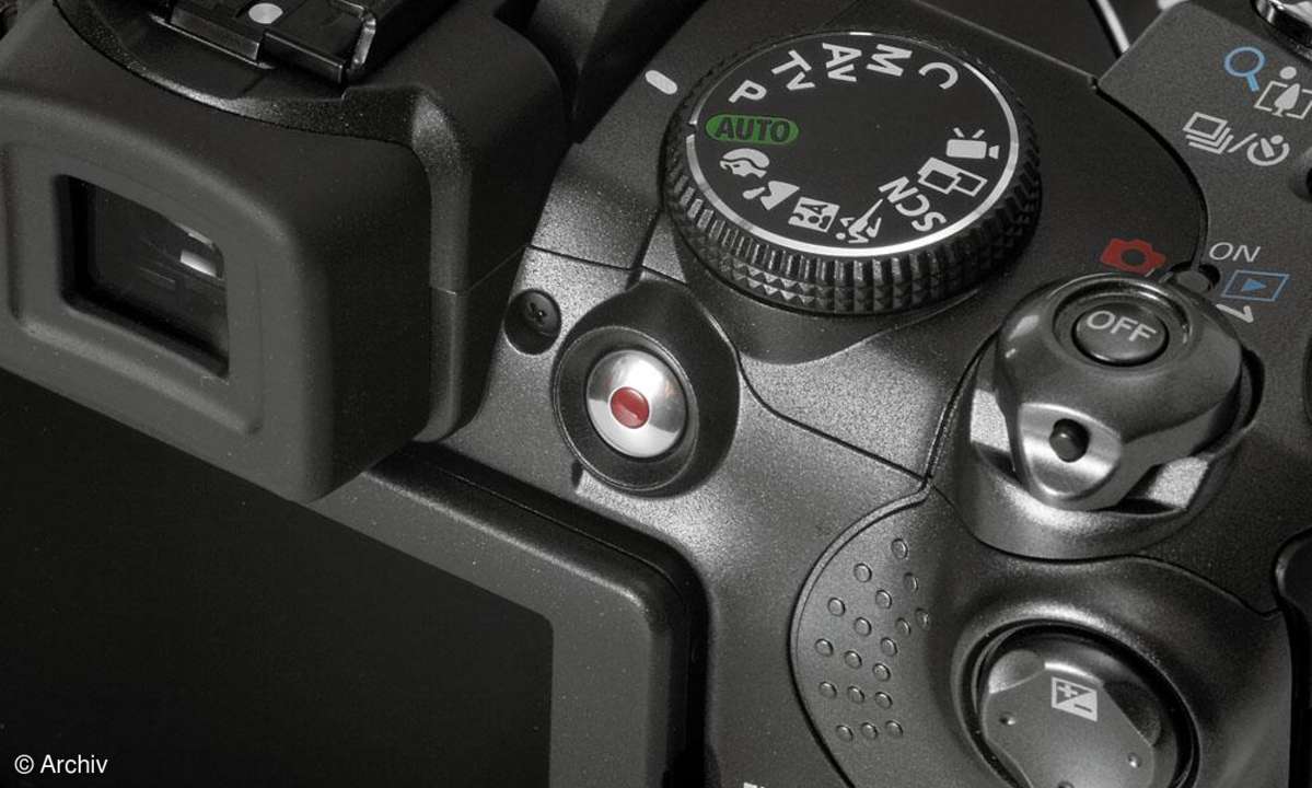 Canon Powershot S5 iS Taste Filmaufnahme