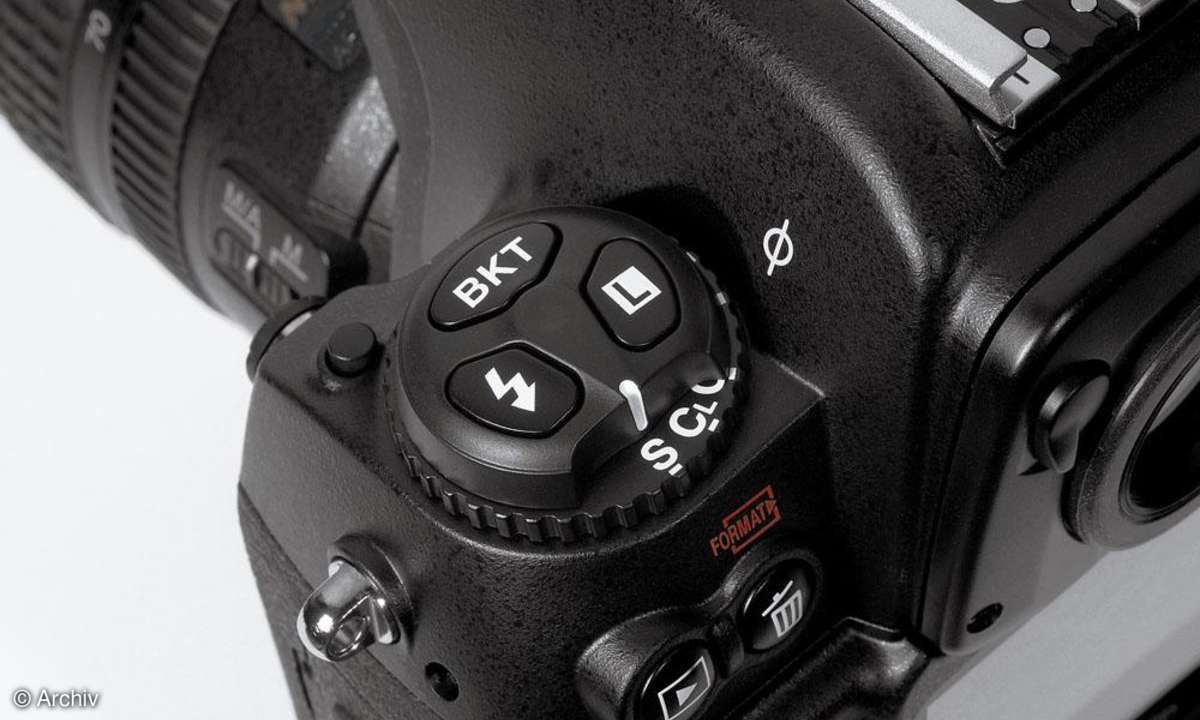 Nikon D2X Bedienelemente