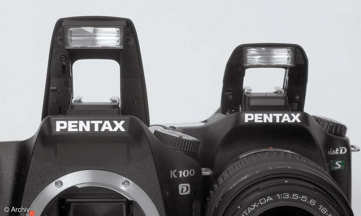 Pentax K 100D Blitzgerät