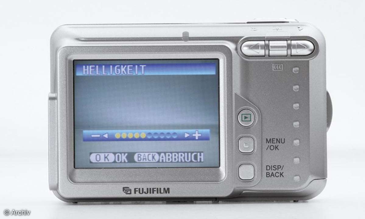 Fuji Finepix A600 Rückseite