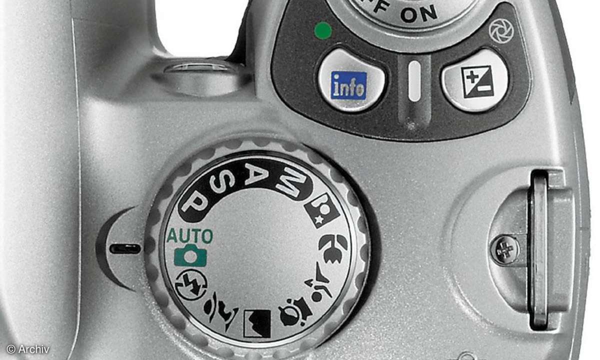 Nikon D40 Moduswahlrad
