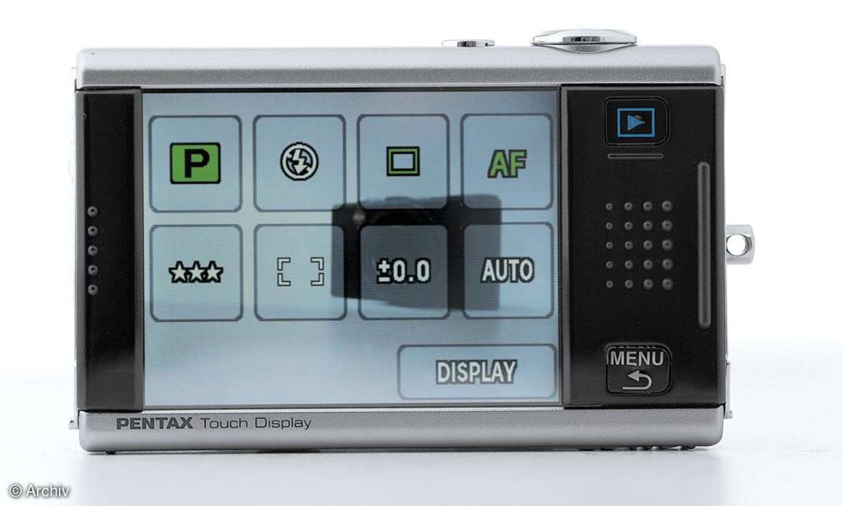Pentax Optio T20 Bedienelemente
