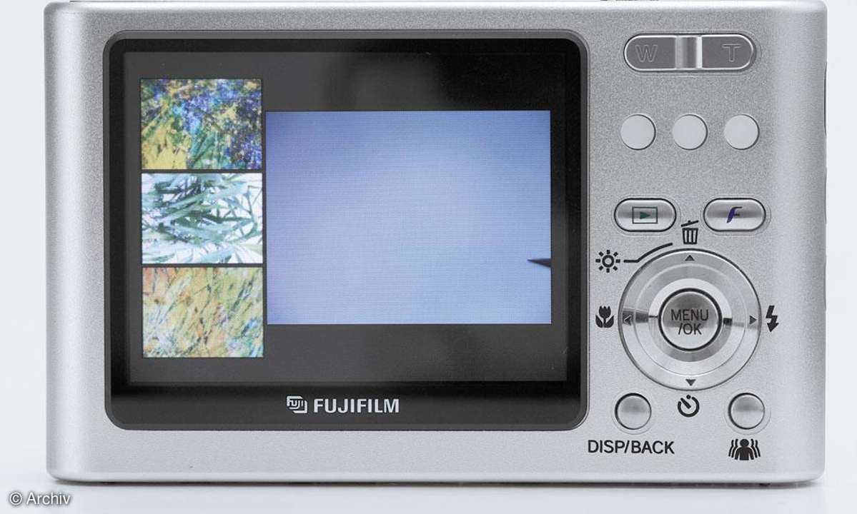 Fuji Finepix F31fd Bedienelemente