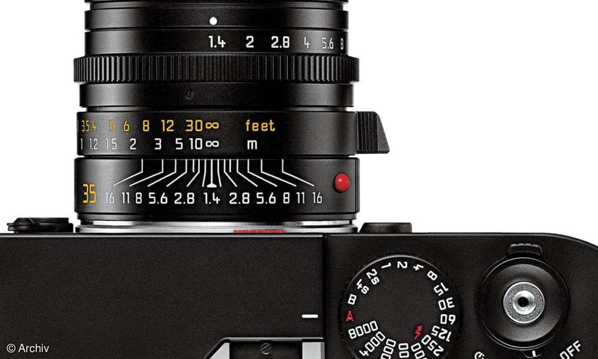 Leica M8 Bedienelemente