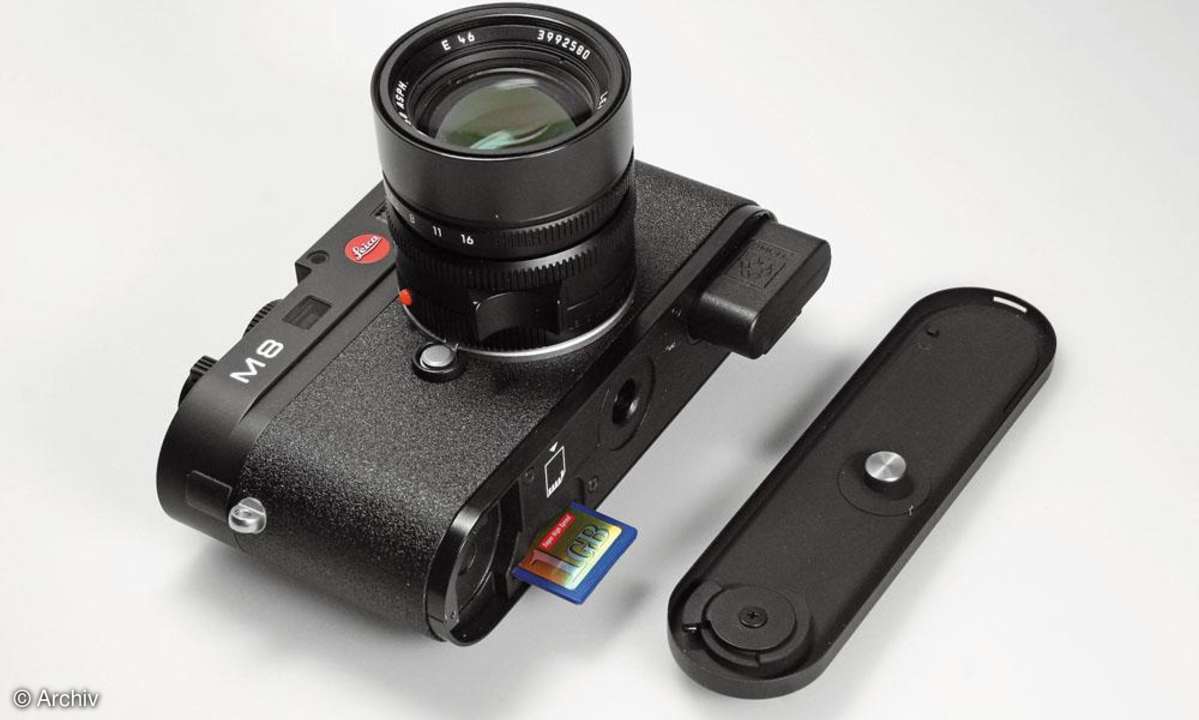 Leica M8 Bedienelemente