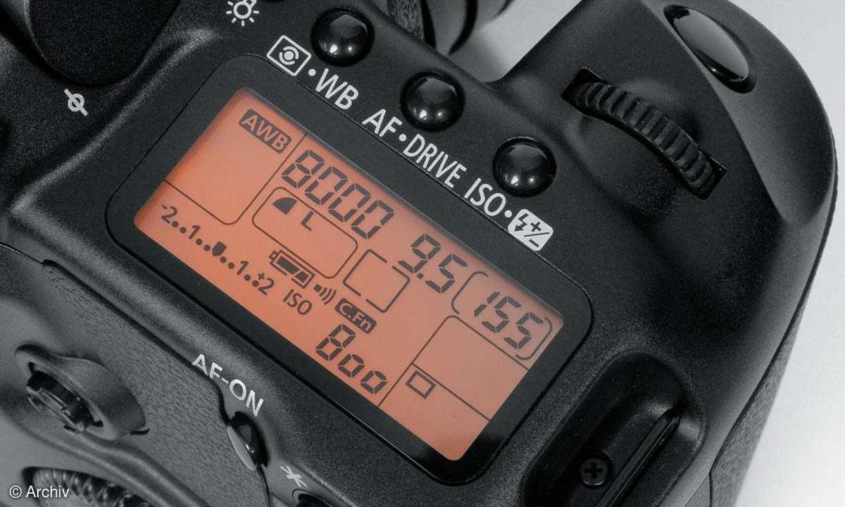 Canon EOS 40D Display