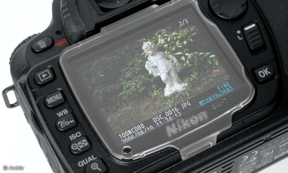 Nikon D80 Monitorschutz