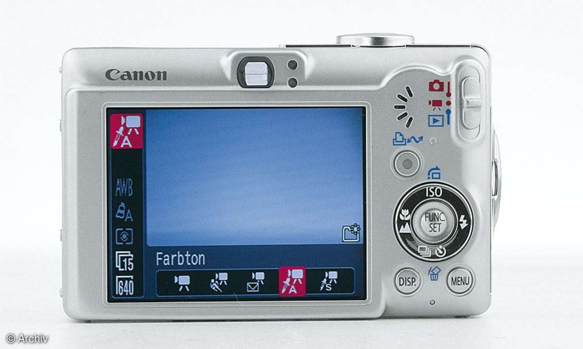 Canon Digital Ixus 60 Rückseite