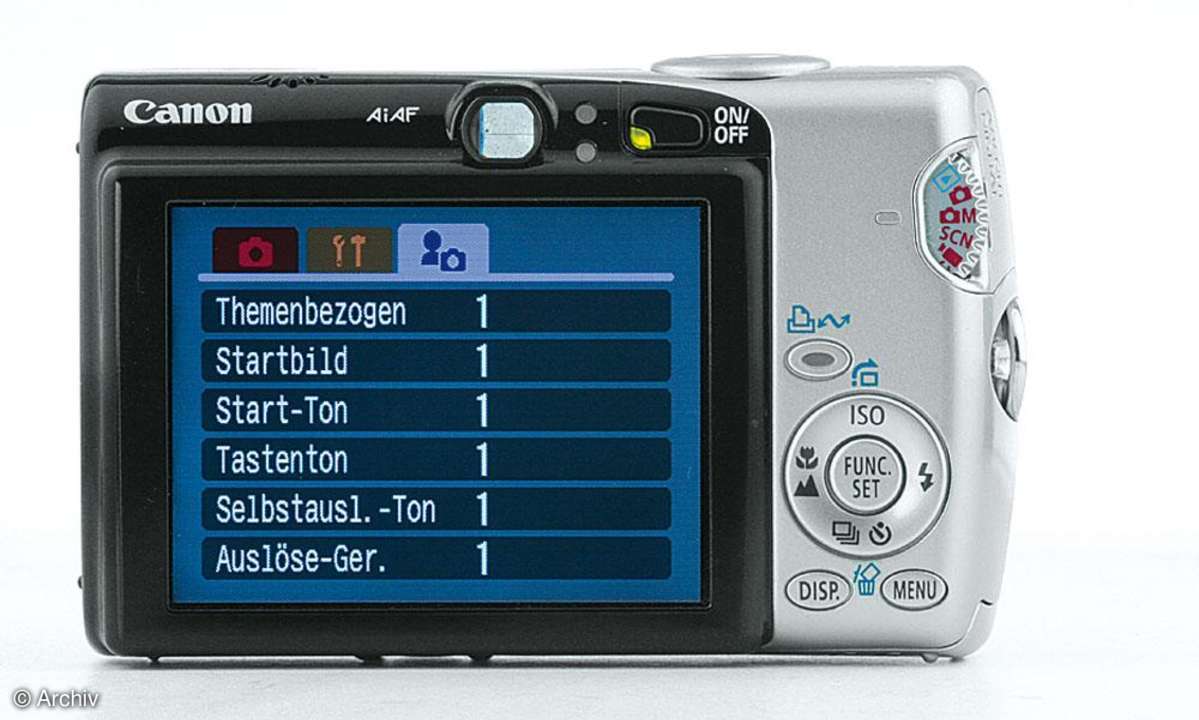 Canon Digital Ixus 800 IS Rückseite