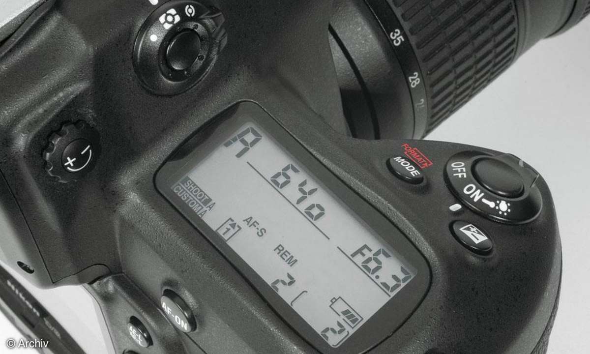 Nikon D3 Display