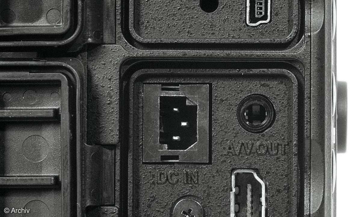 Nikon D3 Anschlüsse