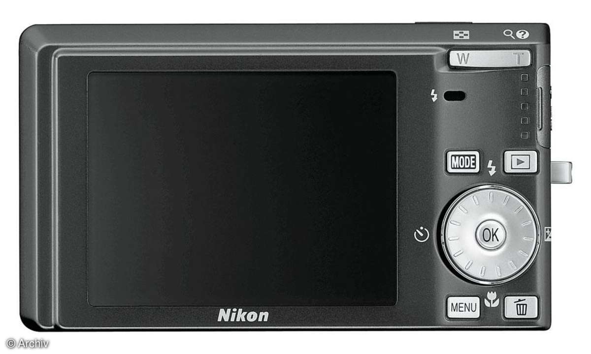 Nikon Coolpix S510 Rückseite
