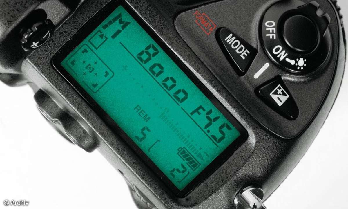 Nikon D2Xs Displaybeleuchtung