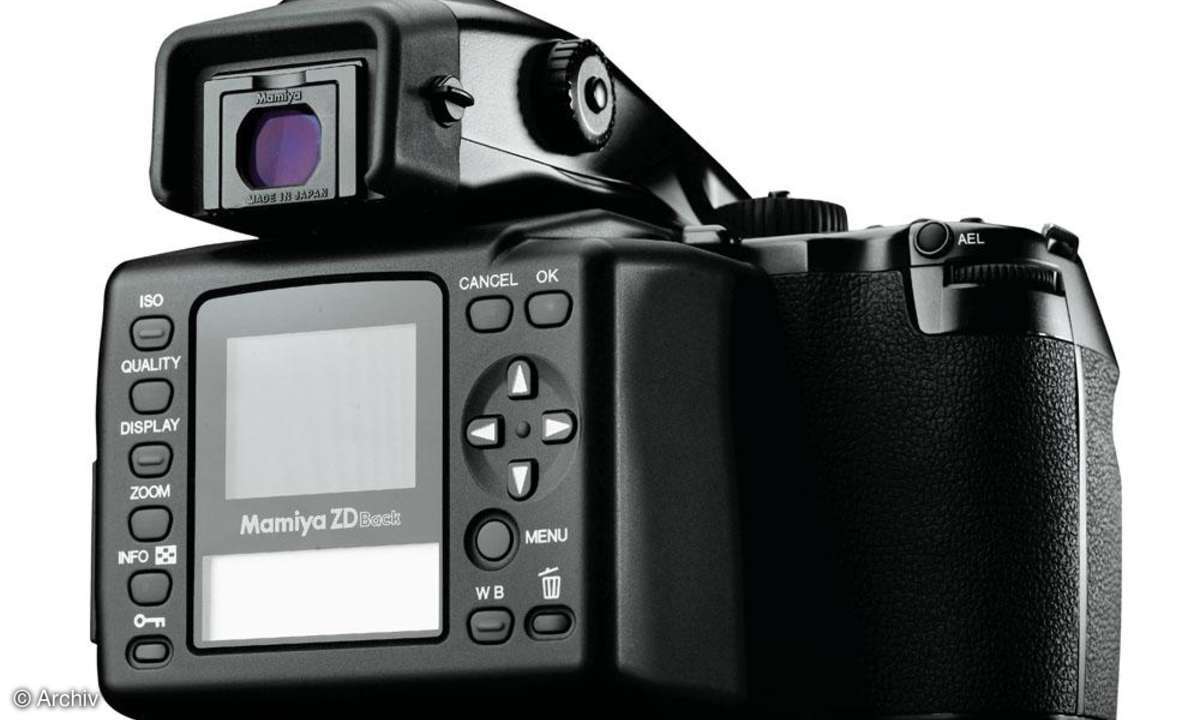 Mamiya 645 AF DII ZD Back Rückseite