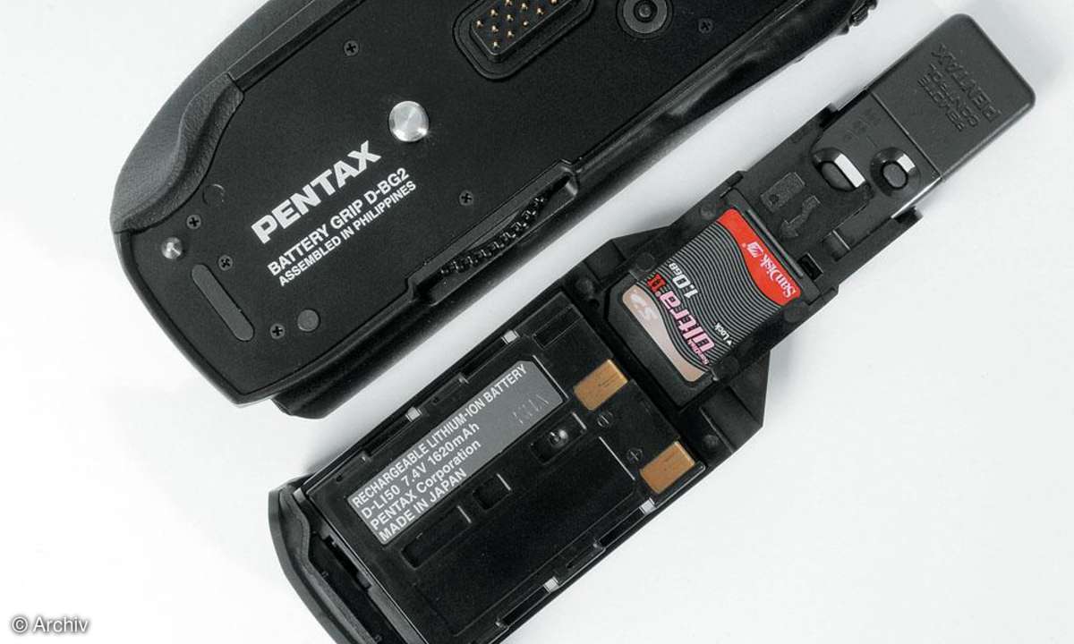 Pentax K20D Batteriehandgriff