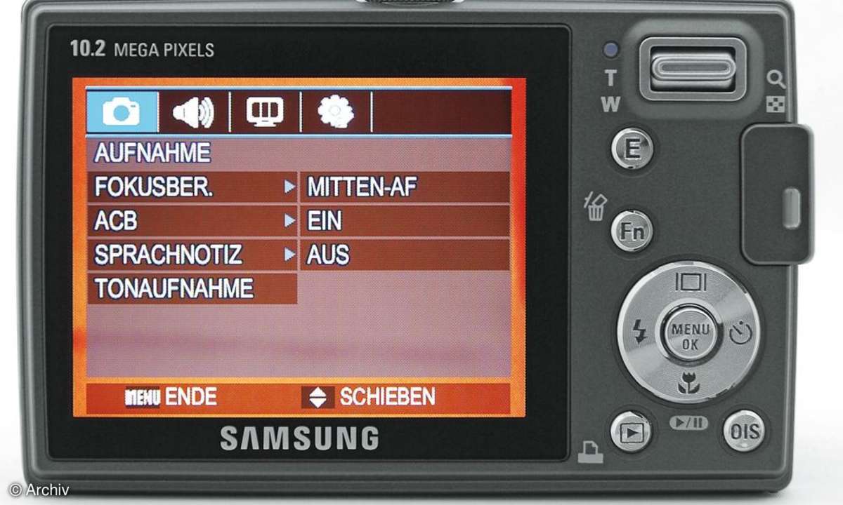 Samsung L210 Rückseite